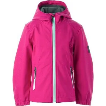 Dětská softshellová bunda Huppa Nera fuchsia REFLEX velikost 158