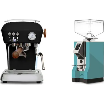 Příprava kávy Ascaso Dream PID, Dark Black + Eureka Mignon Specialita, CR…