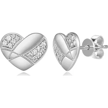 Náušnice Náušnice SILVERINO se zirkony SE8189-1