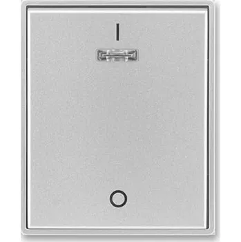 vypínač Kryt s potiskem a čirým průzorem řazení 3S 3558E-A00933 08 titanová Time ABB