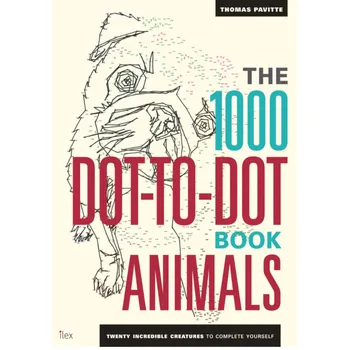 The 1000 Dot-To-Dot Book: Animals - Thomas Pavitte [EN] (2014, brožovaná)
