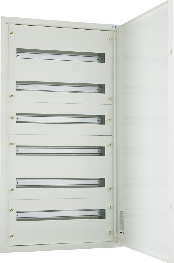 EATON 283051 BF-U-6/144-C Rozvodnice POD omítku, bílé dveře, N/PE můstky, kov, 144mod