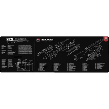 Příslušenství pro sportovní střelbu TEKMAT SKS Černá podložka na čištění zbraní