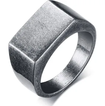 Prsten Steel Edge Pánský pečetní prsten WJHZ1283 Velikost: 59