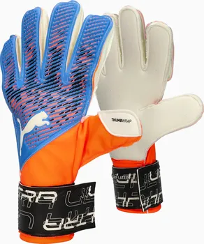 Brankářské rukavice PUMA Ultra Grip 3 RC modré/oranžové 8