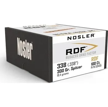 Příslušenství pro sportovní střelbu Střely Nosler RDF .338 cal, dia .338, 300grs
