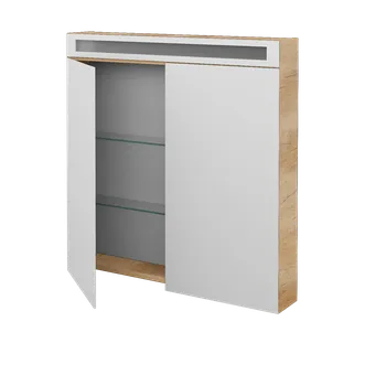 Koupelnový nábytek Dřevojas Dvoudvéřová galerka MAX GA2O 80 - D15 Nebraska