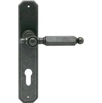 COBRA WOLFSBURG KOVANÉ Provedení: PZ (vložkový zámek), Povrch: K - kované kování, Rozteč: 90 mm