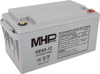 Trakční baterie MHPower GE65-12 GEL 12 V 65 Ah