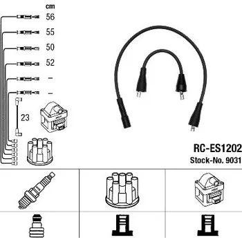Zapalovací kabel NGK Sada kabelů pro zapalování 9031