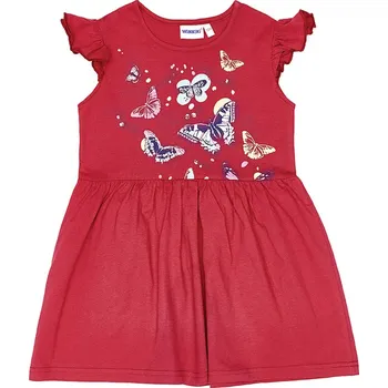 Dívčí šaty Dívčí šaty - WINKIKI WKG 91351, červená Barva: Červená, Velikost: 116