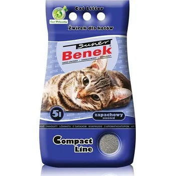 BENEK Super Compact Bentonitové stelivo mořský vánek 5l