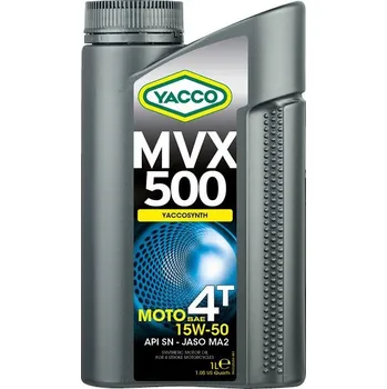 Motorový olej Olej Yacco MVX 500 4T 15W-50 1L