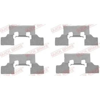Brzdový systém Sada příslušenství, obložení kotoučové brzdy Quick Brake 109-1647