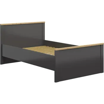 Postel HESEN postel LOZ/120, grafit/dub artisan