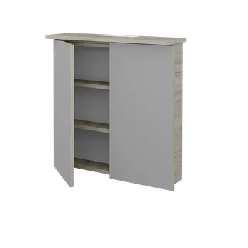 Koupelnový nábytek Dřevojas Dvoudveřová galerka SANI GA2O 70 - D05 Oregon