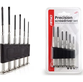 Šroubovák Sada přesných šroubováků, 6 ks