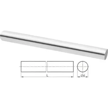 Pracovní nůž Poldi Kladno RADECO 8x100mm HSS polotovar nože - kruh - PK3692-08X100