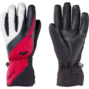 Dámské lyžařské rukavice Zanier Aurach GTX - black/pink - vel. 6,5