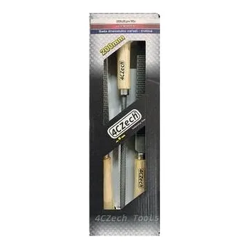 4CZech Sada rašplí strojní sek třídílná 150/2 - 4CZ-22193-1525