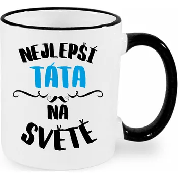 Hrnek - Nejlepší táta na světě Barva: Černá