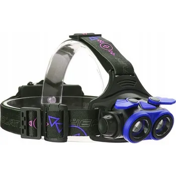 Čelovka USB čelovka LED CREE, led typu 2x XM-L T6X