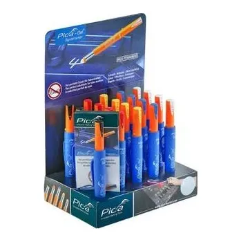 PICA GELOVÝ SIGNÁLNÍ ZNAČKOVAČ DISPLAY BASIC - 4x ČERNÝ, 4x ČERVENÝ, 4x ŽLUTÝ, 4x MODRÝ, 4x BÍLÝ - PC-8020