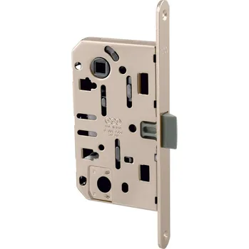 Dveřní kování AGB - Zámek na dveře MEDIANA EVOLUTION - WC WC klíč, 96 mm ONL - Nikl lesklý