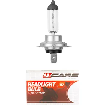 Autožárovka 4CARS Žárovka H7 24V 70W