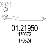 MTS Výfuková trubka 0121950