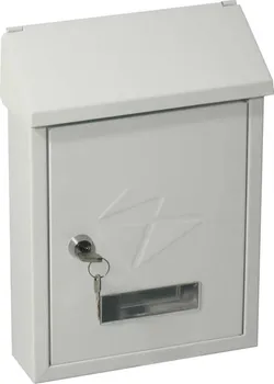 Poštovní schránka Erik poštovní schránka plechová 21 x 6 x 30 cm bílá