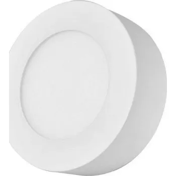 LED panel LEDSVITI 10280 Stmívatelný bílý kruhový přisazený LED panel 120mm 6W teplá bílá