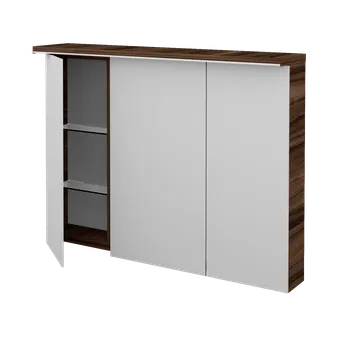 Koupelnový nábytek Dřevojas Třídvéřová galerka ASTON GA3OE 100 - D06 Ořech