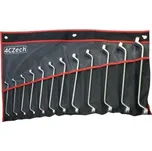 4CZech 12dílná sada klíčů DIN 838 ve vinylovém pouzdře (6x7 -30x32mm) - 4CZ-838-512