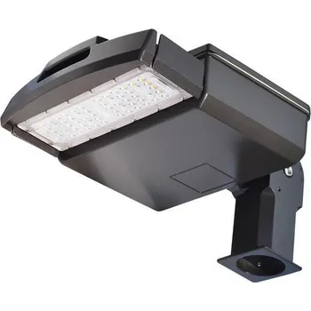 Venkovní osvětlení LEDSVITI ASL-1D034/90W/4500K Černé LED veřejné svítidlo s kloubem 50W VO denní bílá