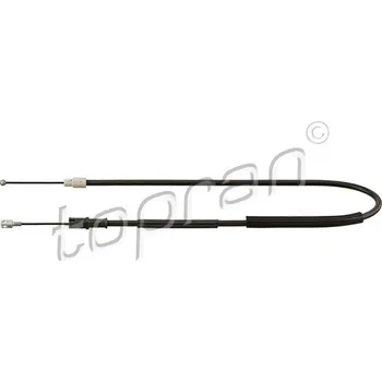 Lanko parkovací brzdy TOPRAN Tažné lanko, parkovací brzda 408 404
