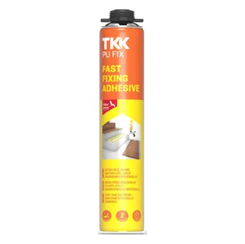 Průmyslové lepidlo TKK PU FIX Fast Fixing Adhesive - nízkoexpanzní lepidlo pistol. 750ml