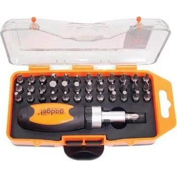 Šroubovák Gadget Šroubovák ráčnový, sada bitů 32-dílná GD - TM-229917