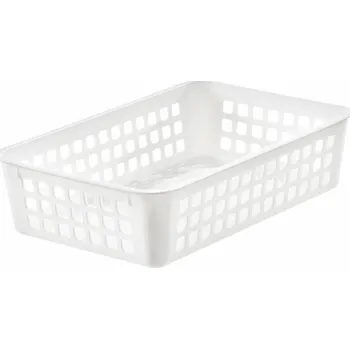 Úložný box Orthex Košík skladovací SmartStore Basket 25 x 17 x 7 cm bílý