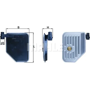 Hydraulický filtr MAHLE ORIGINAL Hydraulický filtr, automatická převodovka HX156