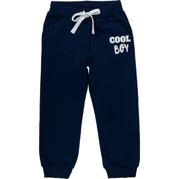 Chlapecké tepláky - Winkiki WKB 02943, tmavě modrá Barva: Modrá tmavě, Velikost: 116