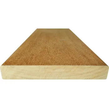 Terasové prkno Garapa terasové prkno hladké 335 x 14,5 x 2,1 cm hnědé