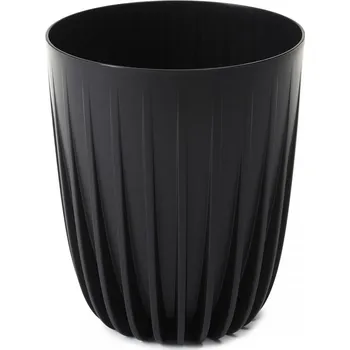 Květináč Plastový květináč Mira eco recycled 145 mm, černý (133515 007 LA912 MIRA černá 145mmECO)