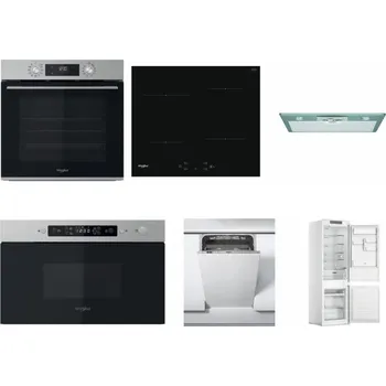Domácí spotřebič WHIRLPOOL OMK58CU1SX + WHIRLPOOL WS Q2760 BF + WHIRLPOOL AKR 650/1 IX + WHIRLPOOL MBNA910X + WHIRLPOOL WSIC 3M27 C + WHIRLPOOL WHC18 T311