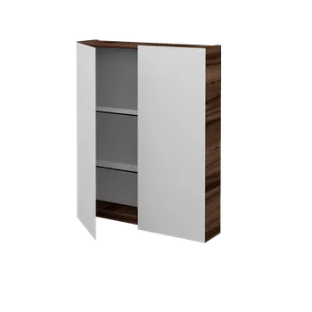 Koupelnový nábytek Dřevojas Dvoudveřová galerka PREMIUM GA2E 60 - D06 Ořech