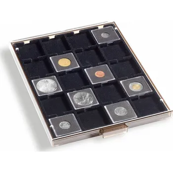 Sběratelství Box na mince 20 políček - 50 x 50 mm