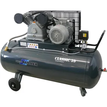 Kompresor PRESS HAMMER CLASSIC 39/270 dvoupístový olejový kompresor 4kW, 400V, 270l