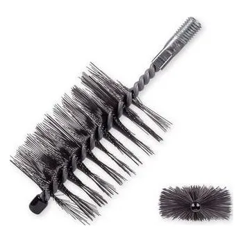 Komínová štětka Rourové kartáče hranaté (pravoúhlé) ocel hladká 0.40 30x80 M12 - KR1324005