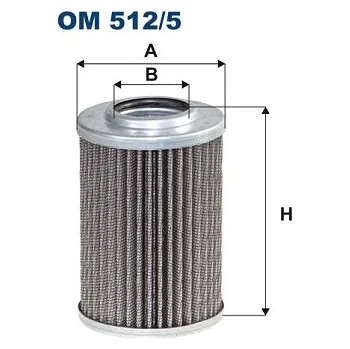 Hydraulický filtr FILTRON Hydraulický filtr, automatická převodovka OM5125