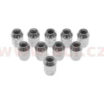 Matice na kolo matice kola M12x1,5, kuželové sedlo, velikost klíče 19 (sada 10 ks)